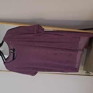 Bobeau purple size M tunic